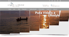 Desktop Screenshot of livingthedreamrealestate.com